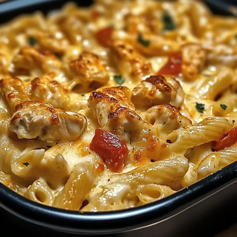 Cajun Cream Cheese Chicken Pasta Bake Recipe