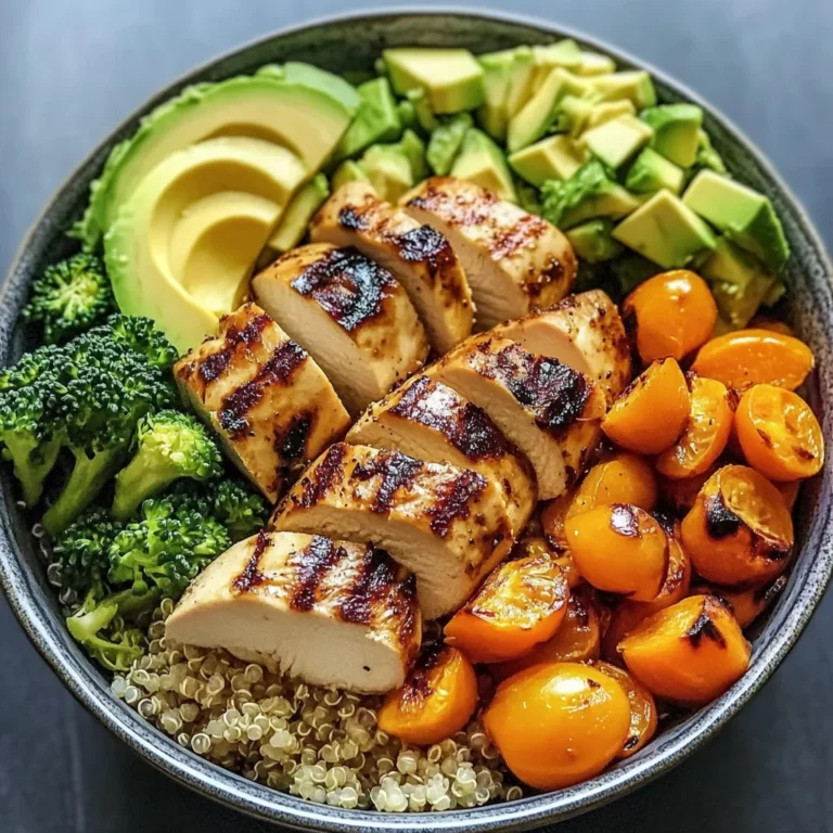 Chicken & Sweet Potato Buddha Bowl