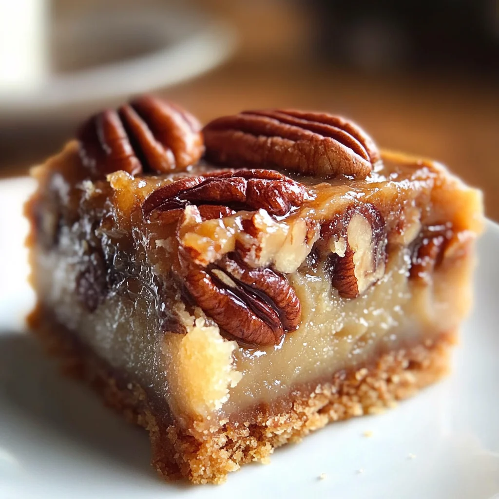 Delicious Gooey Butter Pecan Cake