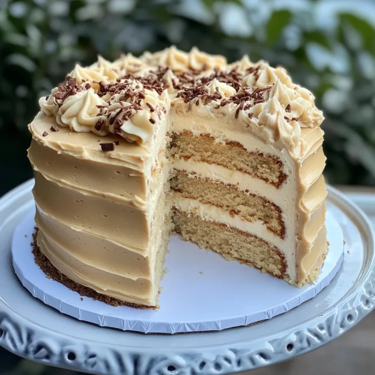 White Chocolate Mocha Cake