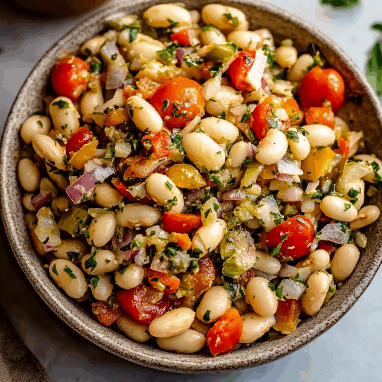 Italian White Bean Salad Recipe